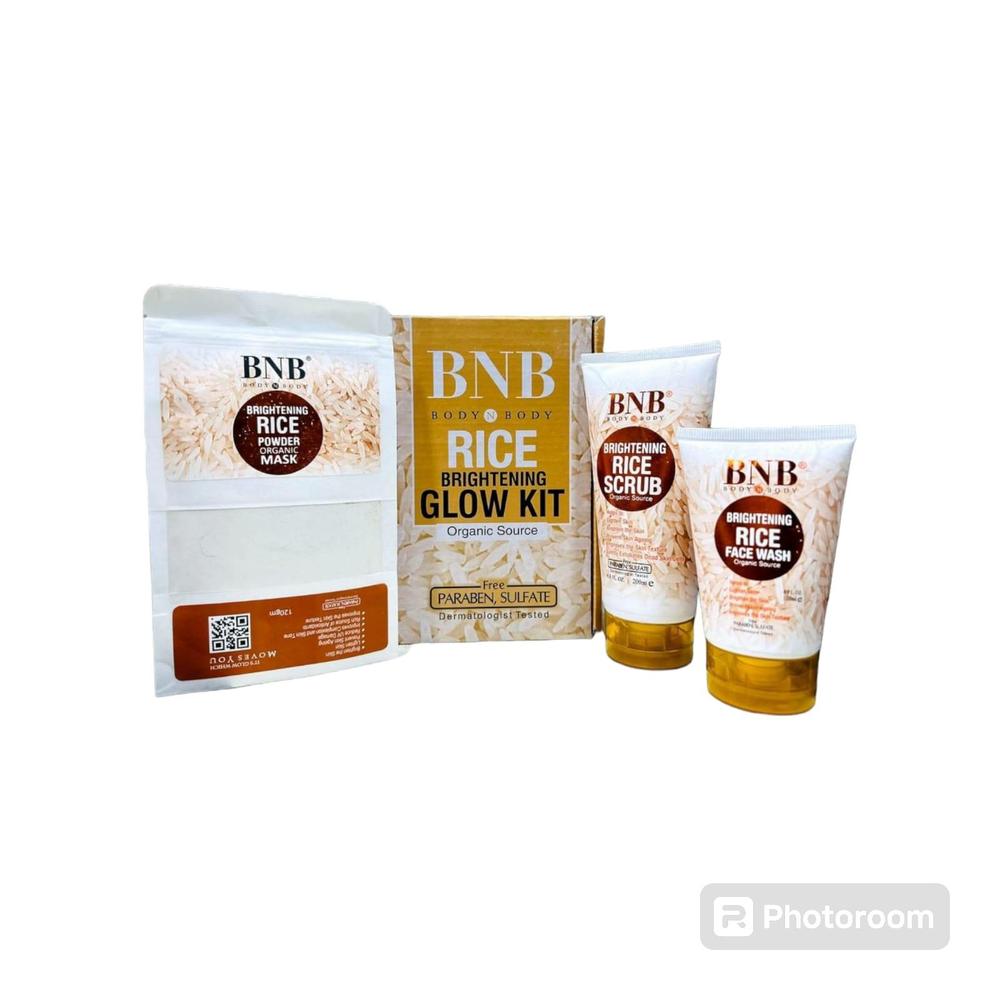 Rice Whitening And Glowing Facial Kit