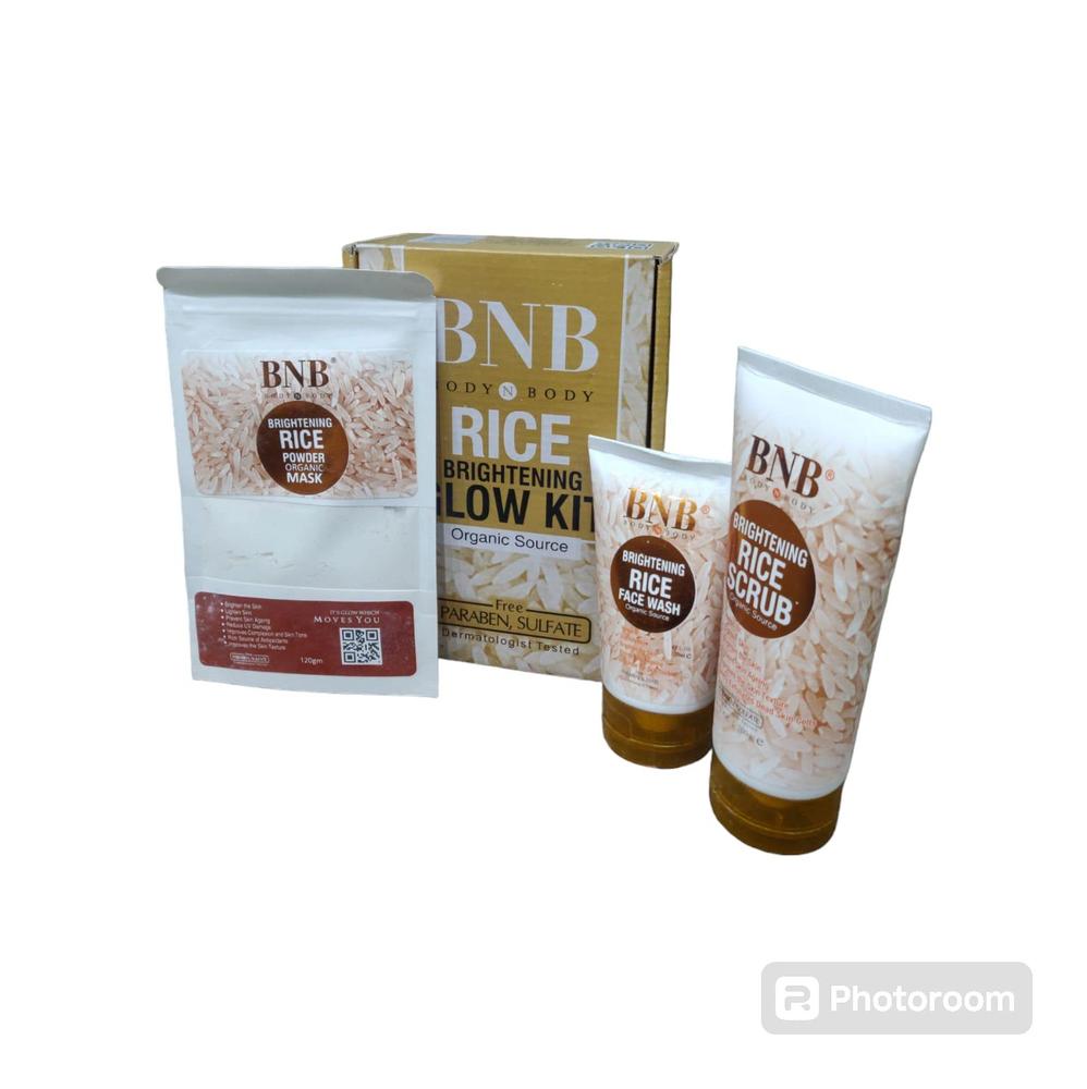 Rice Whitening And Glowing Facial Kit