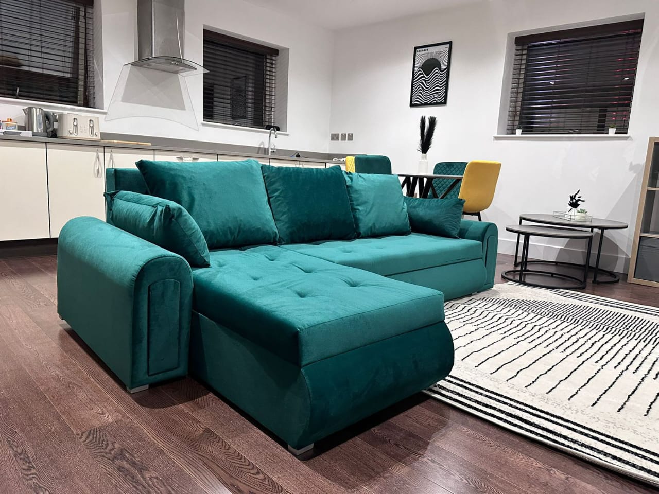 Luxury Berlin Sofabed  Converts to Bed  Storage Included