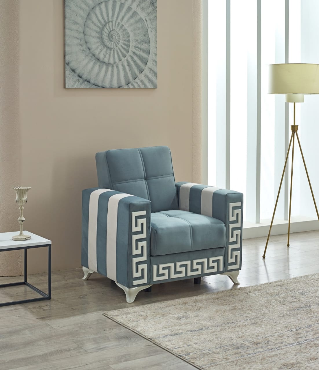 Turkish 3 & 2 & 1 Seater Sofa Bed with Storage